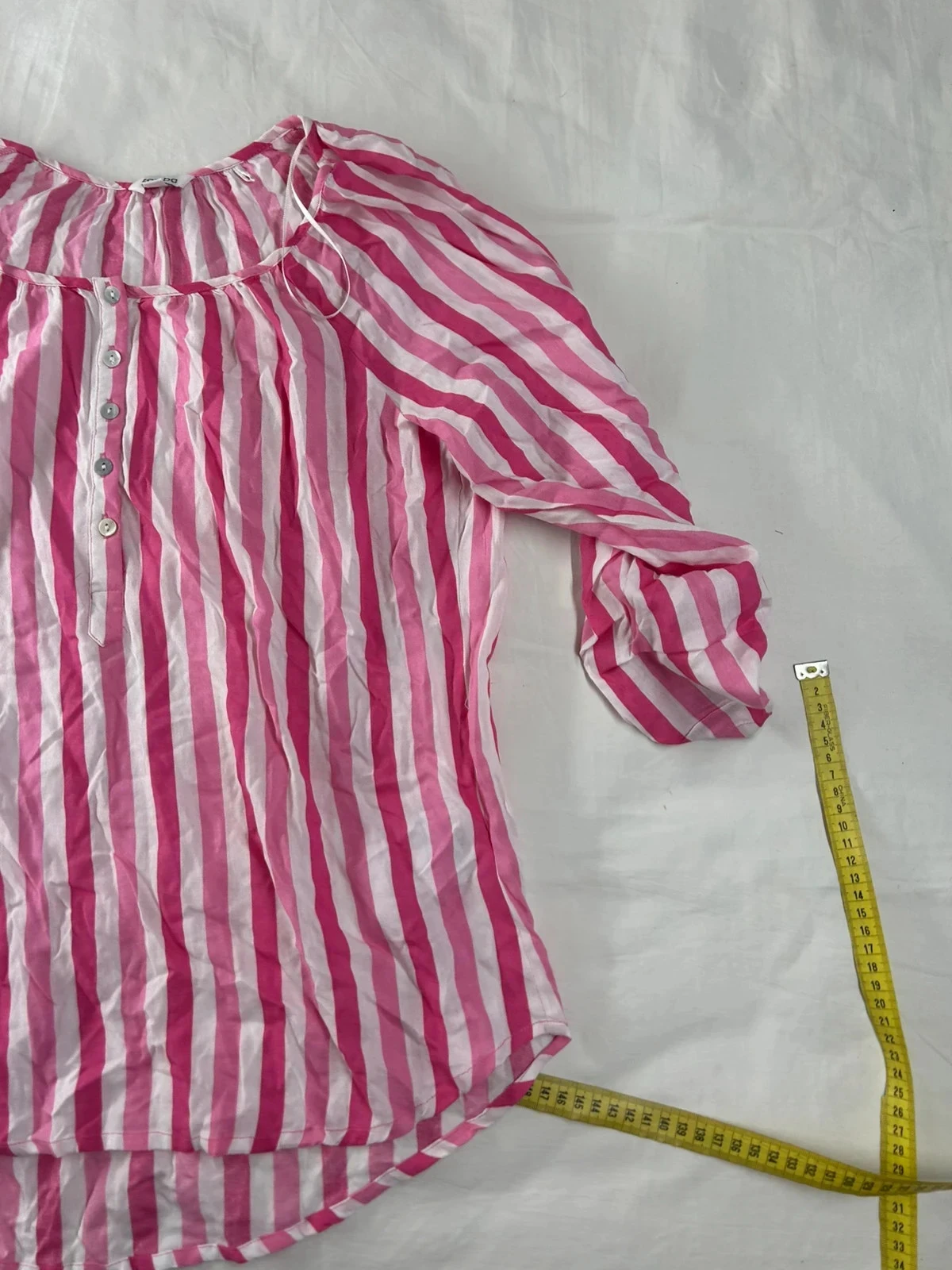 Zamba striped long sleeve blouse – photo 3